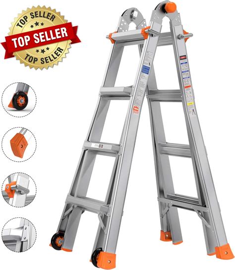 multi position ladders for sale|21 ft multi task ladder.